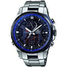 Men's Casio Edifice Red Bull Racing Edition Alarm Chronograph Watch, £565.00 Breitling Watches, Dream Watches, Limited Edition Watches, Red Bull Racing, Fine Watches, Mens Luxury, G Shock