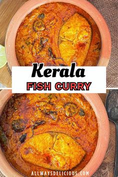 kerala fish curry recipe in a bowl