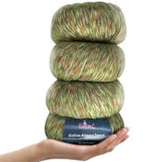 PRICES MAY VARY. ✅FLUFFY ALPACA BLEND: Cotton Alpaca Tweed blends 60% cotton, 20% alpaca, and 20% polyamide ✅DK/LIGHT WORSTED WEIGHT: #3 DK-to-Light Worsted weight with 11 WPI. Suggested needle size: US 5-7 (3.75-4.5-mm). Suggested hook size: 7 to I-9 (4.5-5.5mm). ✅VALUE PACK: Cotton Alpaca Tweed is available in 4-ball and 6-ball bundles packs at 147 yds per 50g ball, for 588 yds/200g and 882 yds/300g respectively. ✅AIRY, LIGHT WARMTH: This unique yarn blends the soft, lightweight warmth of alpa Fluffy Alpaca, Easy Knitting Patterns Free, Cotton Core, Fluffy Bedding, Unique Yarn, Tweed Yarn, Knitting Patterns Free Hats, Crochet Supplies, Variegated Yarn