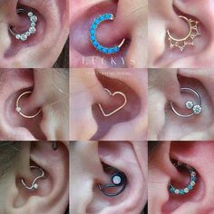 there are many different types of ear piercings