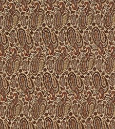 Fabrics Candace Toffee Eastern Accents Size: 54" Brown Traditional Fabric With Traditional Patterns, Brown Fabric With Traditional Patterns, Traditional Brown Cotton Fabric, Designer Bedding Sets, Eastern Accents, Luxury Bedding Collections, Pillow Fabric, Bed Linens Luxury, Fabric Yardage