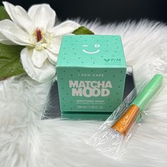 Clay Mask Matcha Mood Calming, Refreshing Green Tea Scent Mask New Green Tea Scent, I Dew Care, Mask Applicator, Skin Care Mask, Clay Mask, Green Tea Extract, Clay Masks, Skin Care Women, Green Tea