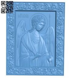 an image of the angel in blue