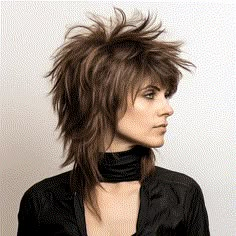 65 Trending Shaggy Mullet Hair Ideas for 2023 Hair Ideas For 2023, Shaggy Mullet, Modern Shag Haircut, Short Spiked Hair, Extension Hair, Short Shag Hairstyles