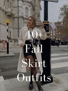 Long Skirt With Boots Fall Outfits, Black Winter Skirt Outfit, Skirts With Sweaters Outfit Fall, Satin Skirt Outfit Night Out, Fall Outfits Dresses And Skirts, Sweater With Midi Skirt Outfit, Black Denim Mini Skirt Outfit Winter, Fall Skirts With Boots, Sweater With Skirt Outfit Fall