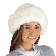 PRICES MAY VARY. This stylish, knit hat is beautifully accented with fashionable faux fur Hand wash Polyester knit and plush acrylic looks like real fur; imported One size fits all| 8 1/2" Dia| x 8" H 
Collections Etc Faux Fur Trimmed Winter Fashion Hat White


Description
This stylish, knit hat is beautifully accented with fashionable faux fur. Hand wash. Polyester knit and plush acrylic looks like real fur; imported. One size fits all. 8 1/2" Dia. x 8" H. Available in White, Black, Burgundy, L Stylish Womens Hats, Purple Weave, Hat Aesthetic, Summer Sun Hat, Collections Etc, Knitted Hood, News Boy Hat, Black Shop, Hats For Sale