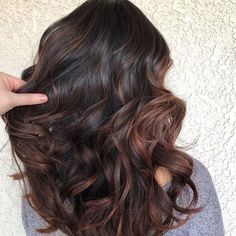 Auburn Balayage Hair, Coffee Brown Hair, Brilliant Brunette, Auburn Balayage, Ombre Rose, Gold Hair Colors