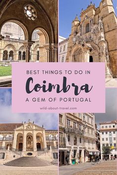 Day Trips From Porto, Plan A Day, Travel Portugal, Coimbra Portugal, Places In Portugal