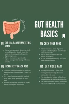 Some Important Basics To Know About Gut Health... Gut Health Diet, Gut Health Recipes, Improve Gut Health, Hormone Health, Health Knowledge, Holistic Nutrition, Healthy Digestion, Healthy Gut, Health Motivation