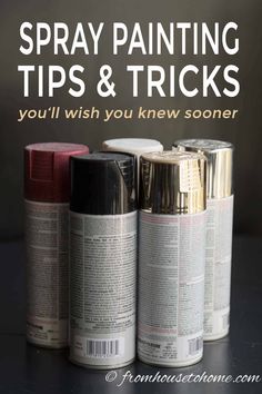 spray painting tips and tricks you'll wish you knew soon