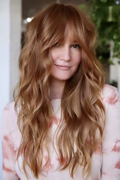 2023 Hair Ideas, Long Haircuts With Bangs, Spring Haircuts, Layered Hair With Bangs, Haircuts For Long Hair With Layers, Long Layered Haircuts, New Haircut, Long Brown Hair