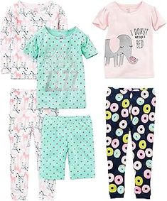 Cotton Pajama Set, Cotton Pajama Sets, Sleepwear Sets, Girls Pajamas, Pair Of Pants