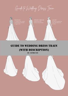 the guide to wedding dress train with description