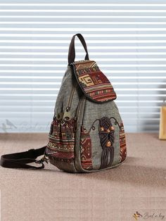 Bird in Bag - Bohemian Chic Convertible Backpack Purse Bohemian Beige Backpack, Bohemian Bags With Adjustable Strap, Bohemian Backpack For Everyday Use, Bohemian Everyday Backpack With Adjustable Strap, Bohemian Satchel Backpack For Everyday Use, Bohemian Bags With Adjustable Strap For On-the-go, Bohemian Backpack With Adjustable Strap, Bohemian Satchel Backpack For Travel, Bohemian Brown Backpack For Everyday