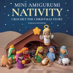 mini amigurmi nativity crochet the christmas story by susan hicks