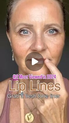 Smokers Lines, Simple Makeup Tips, Midlife Women, Mid Life Crisis, Aging Well, How To Line Lips, Aging Gracefully, Simple Beauty, Growing Old