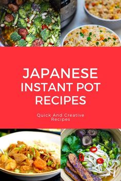 japanese instant pot recipes quick and creative meals