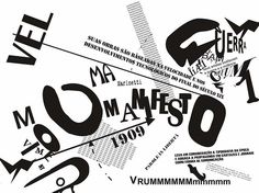 an abstract black and white typogramic poster with the words, numbers, and symbols