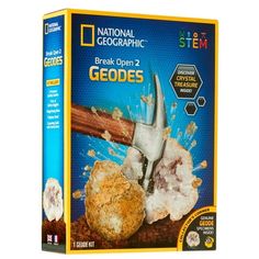 the national geographic kit includes rocks and tools