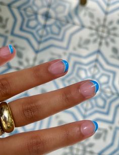 Teen Nails, Cute Simple Nails, Simple Gel Nails, Summery Nails, Girly Acrylic Nails, Simple Acrylic Nails, School Nails, Cute Gel Nails, Short Acrylic Nails Designs