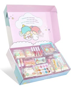 Wet N Wild Little Twin Stars Collection PR Box Set Limited Edition New. Primer And Setting Spray, Setting Spray Makeup, Highlighters Makeup, Sanrio Style, Spray Makeup, Kiki And Lala, Hello Kitty Makeup, Kawaii Makeup, Makeup Sponges