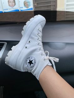 Converse Taylor Chuck, Chunky Platform Converse, Swag Shoes Converse, Converse Shoes Chuck Taylors, Lug Sole Converse Outfit, Chunky Sole Converse, Thick Converse, Chuck Taylor Converse, Chunk Taylor Converse