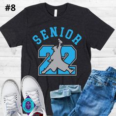 Class Of 2022, School Colors, Shirt Color, Colorful Shirts, Graphic Tees, Adult Outfits, Tops & Tees, Top Outfits