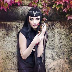 Jovana Mitrovic, Goth Couture, Gothic Era, Witchy Outfits, Gothic Culture, Indie Magazine, Gothic Hairstyles, Gothic Shop