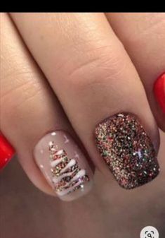 BRING THE HOLIDAY IN - The Christmas themed patterns & designs will easily match any holiday parties & seasonal decoration styles, bring the holiday in! Try Them Now christmas nail art #sponsered #nailart #christmasnails #fashion #winternails Christmas Nails 2023, Cute Gel Nails, Nails 2023, Dipped Nails, Gel Nail Designs, Pedicures