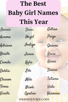 Looking for the most popular baby girl names for 2024? This handpicked list features the trendiest and most beautiful names that are sure to be a hit next year! Whether you're after timeless classics or modern favorites, these names are perfect for your little one. Click through to explore and find the name that’s just right for your baby girl! Best Baby Girl Names, Hottest Guy Names, Popular Baby Girl Names, Cool Baby Girl Names, Names With Nicknames, Welsh Names, German Names, Spanish Names, French Names