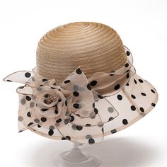 Look After Me:Washable,Hand wash; Gender:Women's; What's in the box:Hat; Types:Bucket hat,Straw Sun Hat; Style:Rockabilly,1950s,Retro Vintage; Occasion:Party,Casual Daily,Beach; Material:Other Material; Age Group:Adults; Pattern:Polka dots; Design:Polka Dots; Listing Date:03/29/2024 Retro Adjustable Cloche Hat For Summer, Retro Brimmed Cloche Hat For Vintage Events, Vintage Cloche Hat For Spring Evenings, 1950s Womens Hats, Vintage Hats For Women, 1950’s Womens Hats, 1950s Rockabilly, Church Lady Hats, Retro Fashion Outfits