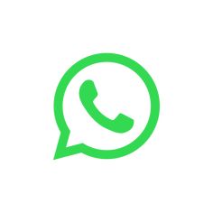 a green phone with the text whatsapp on it and an image of a chat button