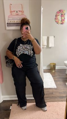 School Tshirt Outfit, Chill Baddie Outfits, Plus Size Baddie, Plus Size Baddie Outfits, Cute Outfits With Leggings, Mommy Outfits, Miss Lola, Dressy Casual Outfits