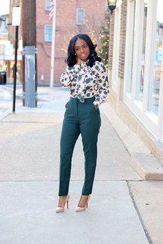 |OUTFIT|::Top: (here)Pants: (here)Shoes: (here) Budget friendly (here) (here) Hello everyone! Happy new week. I hope you had a great weekend. It doesn't even feel like fall anymore here in Maryland, s Academic Banquet Outfit, Vintage Pant Suits For Women, Spring Plus Size Work Outfits, Fun Business Attire, Buisness Casual Women Outfits Chic Spring, Dressy Pants Outfits For Wedding Guest, Attorney Wardrobe, Office Outfits Women Young Professional Work Clothes Business Casual, Spring Outfits For Church