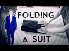 Folding A Suit For Travel, Fold Suit For Travel, Folding Suits For Travel, How To Fold A Suit Jacket For Travel, How To Fold Suits For Travel, Packing A Suit, How To Pack A Suit, Fold Suit Jacket, Gents Coat