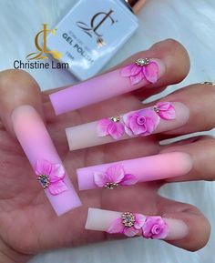 nail arts 💅 Summer Nailart, Nails 3d, Nail Design Inspiration, Pretty Nail Art Designs, Super Nails, Uñas Acrilicas, Pretty Nail Art