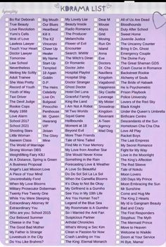 a list of names and numbers on a purple background with hearts in the middle,