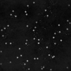 black and white stars wallpaper in the night sky with space for text or image