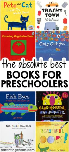 the absolute best books for preschoolers