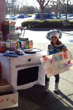 Our Girl Scout cookie booth! I love how they turned out! Girl Scout Cookie Booth, American Girl Diy