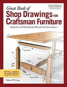 the great book of shop drawings for craftsman furniture