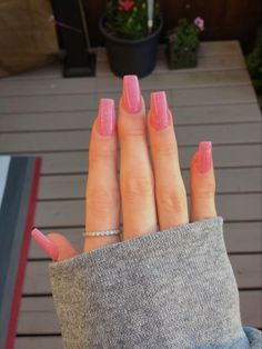 Pink Nails Gel Extensions, Pink Nail Ideas Acrylic Coffin, Cute Nails Acrylic Coffin Pink, Pink Glossy Nails Acrylic, Pretty Nails Simple Classy Pink, Classy Pink Nails Acrylic, Salmon Pink Nails Acrylic, Pretty Nail Ideas Acrylic Pink, Solid Pink Nails Acrylic