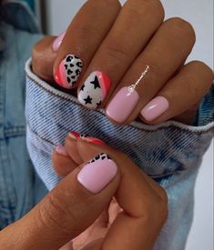 Trendy Nail Art Designs 2023, Summer Nails 2023 Gel, Nails 2023 Gel, Rodeo Nails, Summer Nails 2023, Western Nails, 2023 Nails, Country Nails, Art At Home