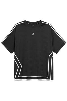 Introducing the Barracuda Mesh Basketball Boxy Tee, perfect for any basketball enthusiast. With a breathable mesh material and a boxy cut, this shirt provides maximum comfort on and off the court. Body: 87% Polyester 13% Spandex Lining: 86% Polyester 14% Cotton Models are 6'2" and wearing a size medium Drop Shoulder Tshirt, Boxy Fit Shirt, Basketball T Shirt, Short Vest, Sweater Jumpsuit, Basketball Shirts, Clothing Mockup, Boxy Tee, Mesh Material