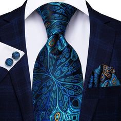 Suits For Prom, Suits And Ties, Groom Outfit Ideas, The Narrows, Peacock Pattern, Tie For Men, Ties For Men