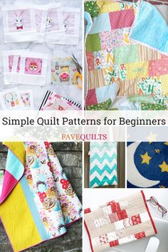 simple quilt patterns for beginners that are easy to sew and can be made in any size