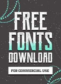 the free font generator for commercial use is available in several different styles and colors, including blue