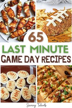 the ultimate collection of last minute game day recipes