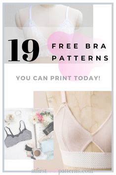 the top ten bra patterns you can print today