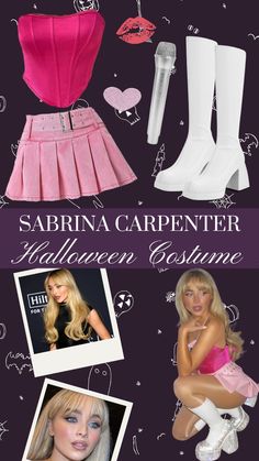 barbie doll clothes and accessories are featured in this advertisement for the company's halloween costume contest